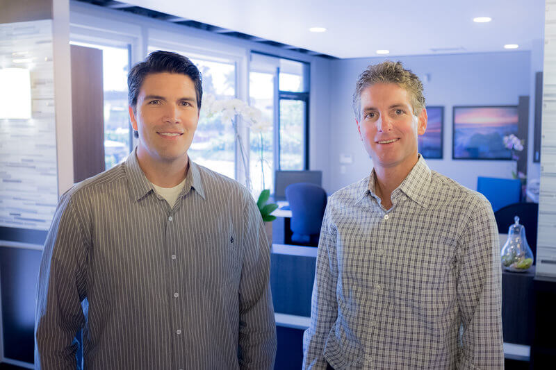 Dr. Quesnell and Dr Stout. of Mission Hills Endodontics